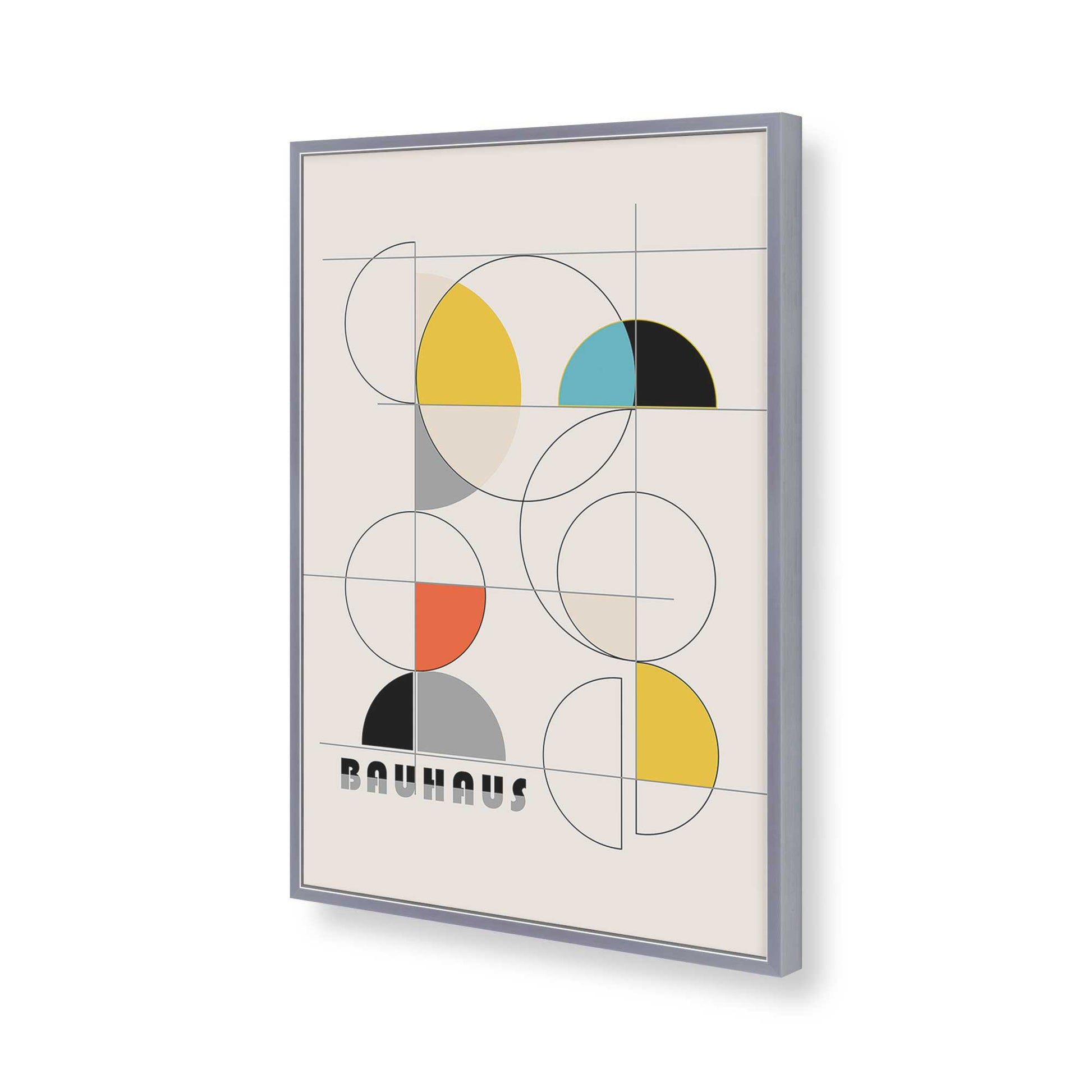 [Color:Polished Chrome], Picture of art in a Polished Chrome frame of the corner