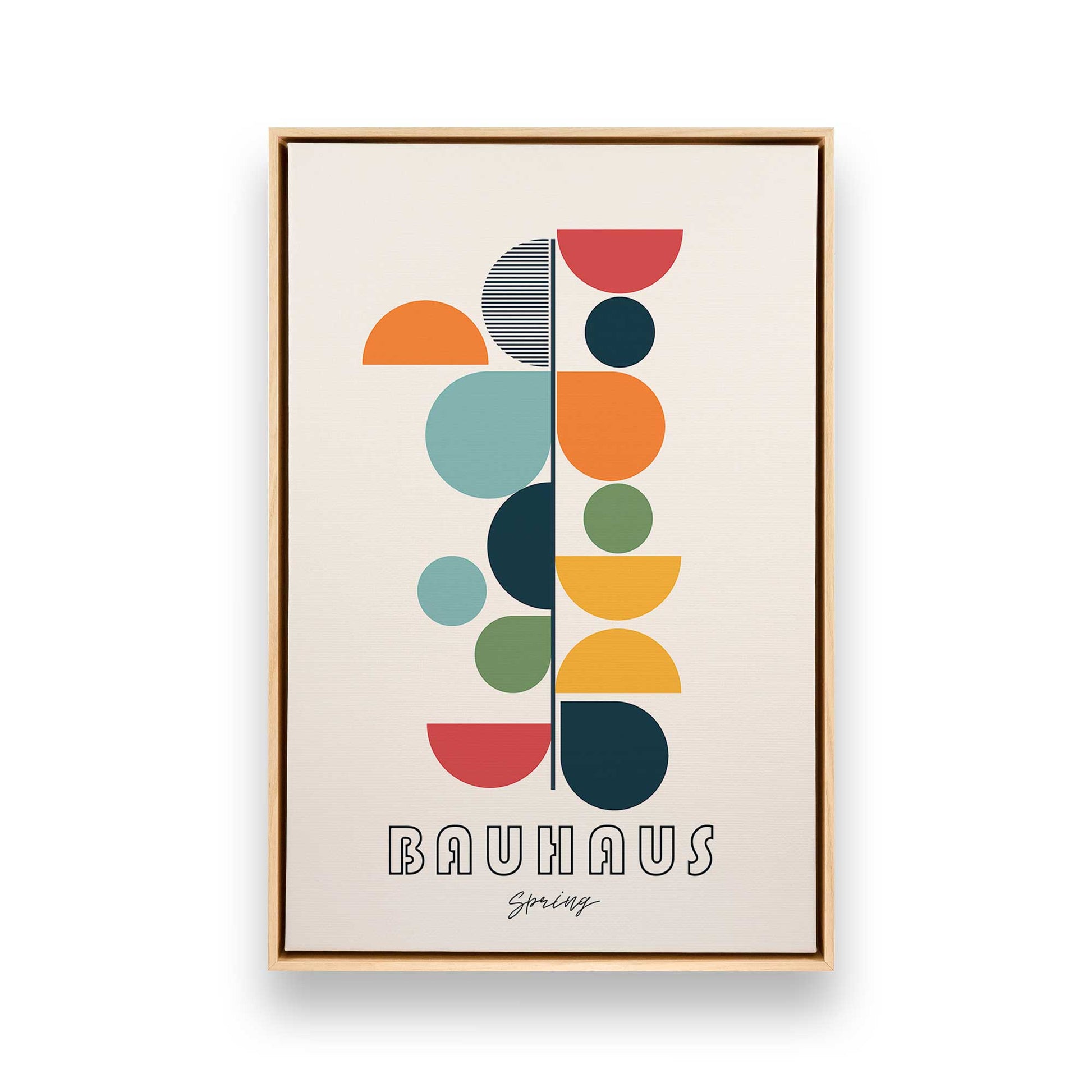 [Color:American Maple], Picture of art in a American Maple frame