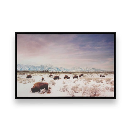 [Color:Satin Black], Picture of art in a Satin Black frame