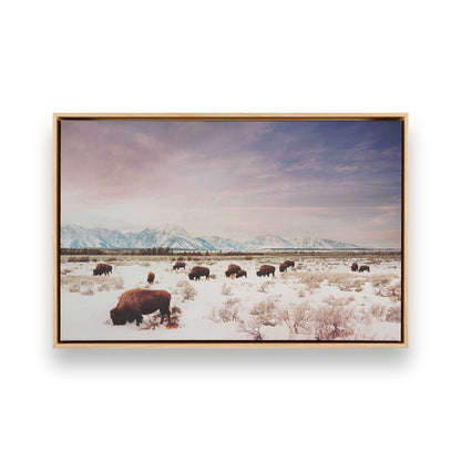 [Color:American Maple], Picture of art in a American Maple frame