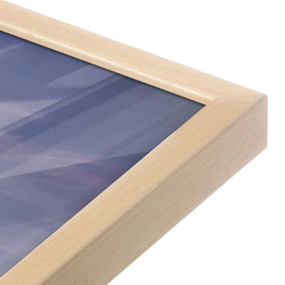 [Color:Raw Maple], Picture of art in a Raw Maple frame at an angle