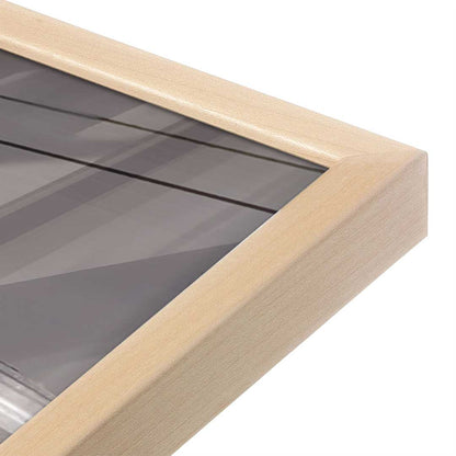 [Color:Raw Maple], Picture of art in a Raw Maple frame at an angle