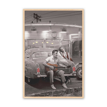 [Color:Raw Maple], Picture of art in a Raw Maple frame