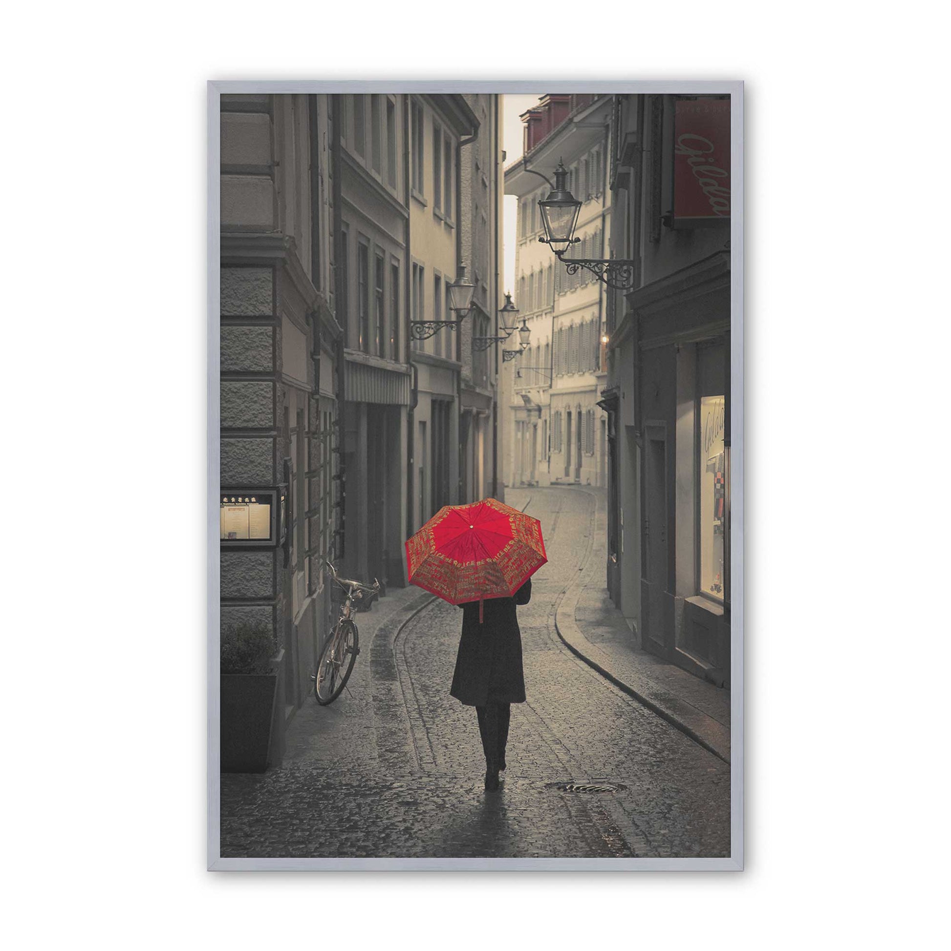 [Color:Polished Chrome], Picture of art in a Polished Chrome frame