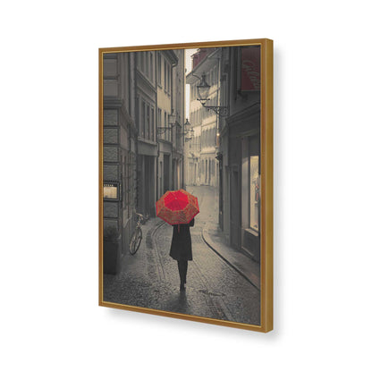 [Color:Polished Gold], Picture of art in a Polished Gold frame of the corner