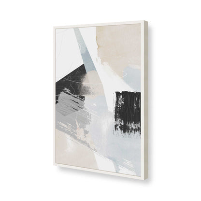 [Color:Opaque White], Picture of art in a Opaque White frame of the corner