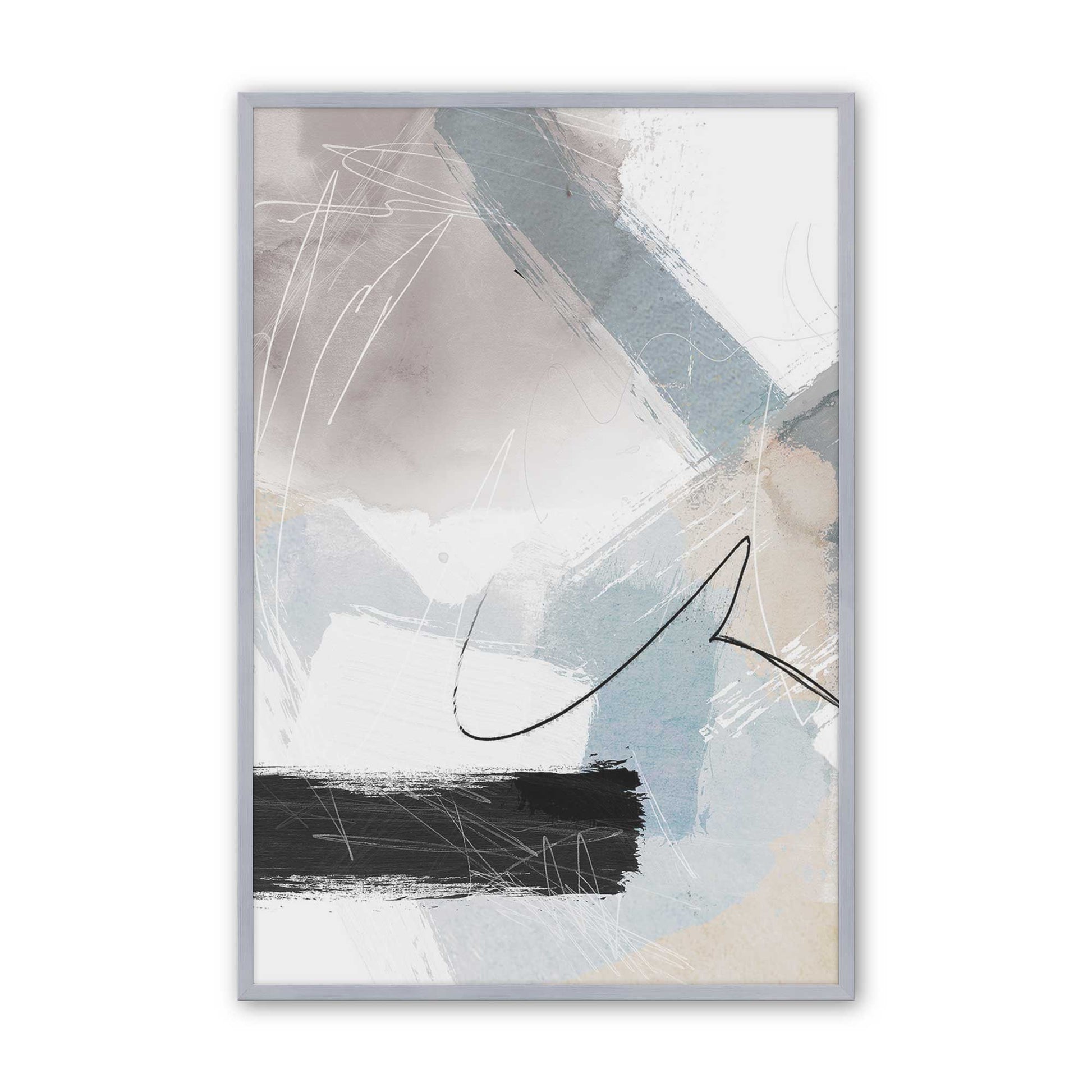 [Color:Polished Chrome], Picture of art in a Polished Chrome frame