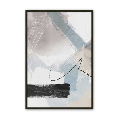 [Color:Satin Black], Picture of art in a Satin Black frame