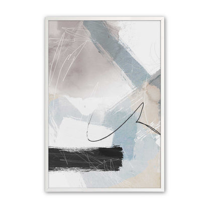 [Color:Opaque White], Picture of art in a Opaque White frame