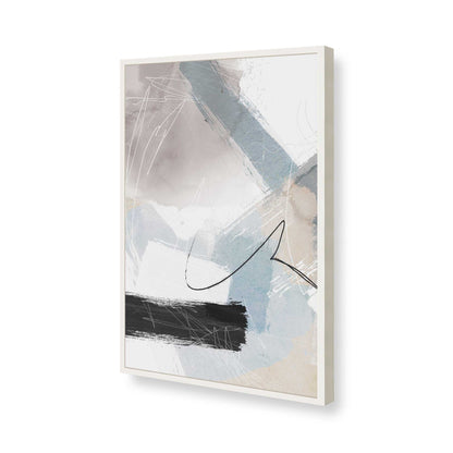 [Color:Opaque White], Picture of art in a Opaque White frame of the corner