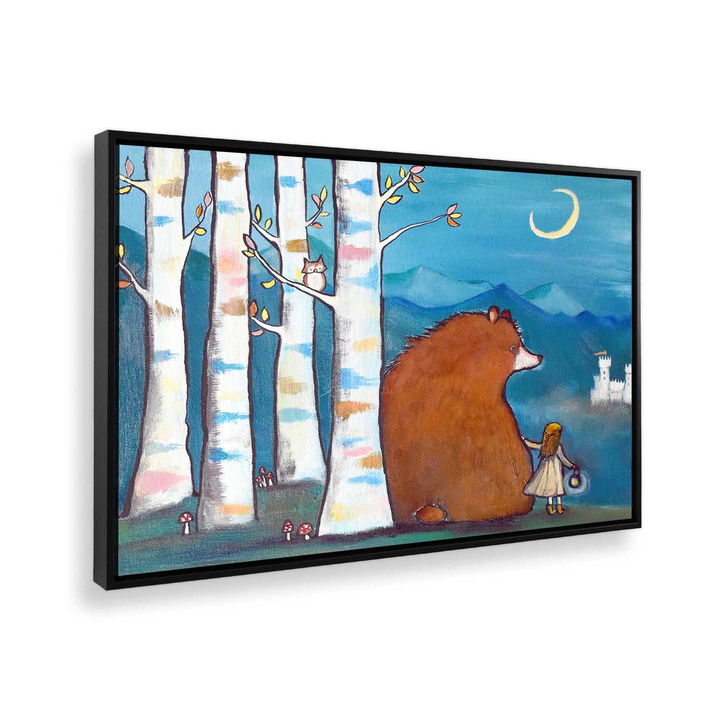 [Color:Satin Black], Picture of the corner of the art
