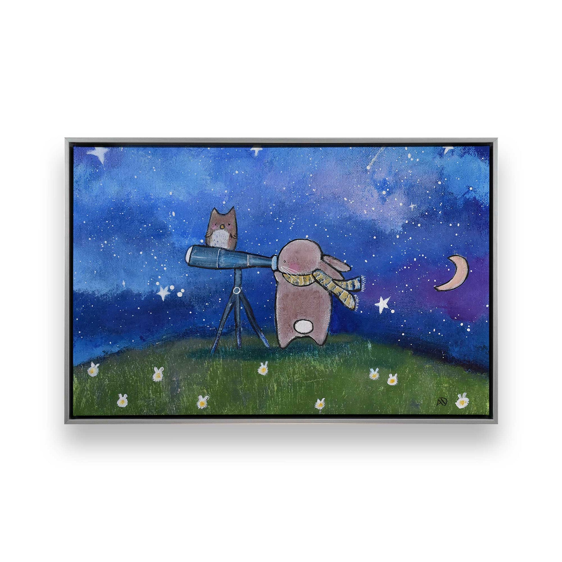 [Color:Polished Chrome], Picture of art in a Polished Chrome frame