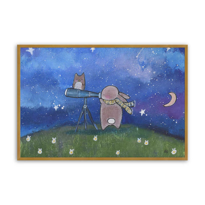 [Color:Polished Gold], Picture of art in a Polished Gold frame