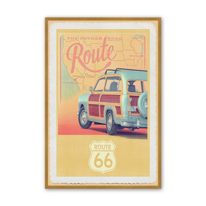 [Color:Polished Gold], Picture of art in a Polished Gold frame