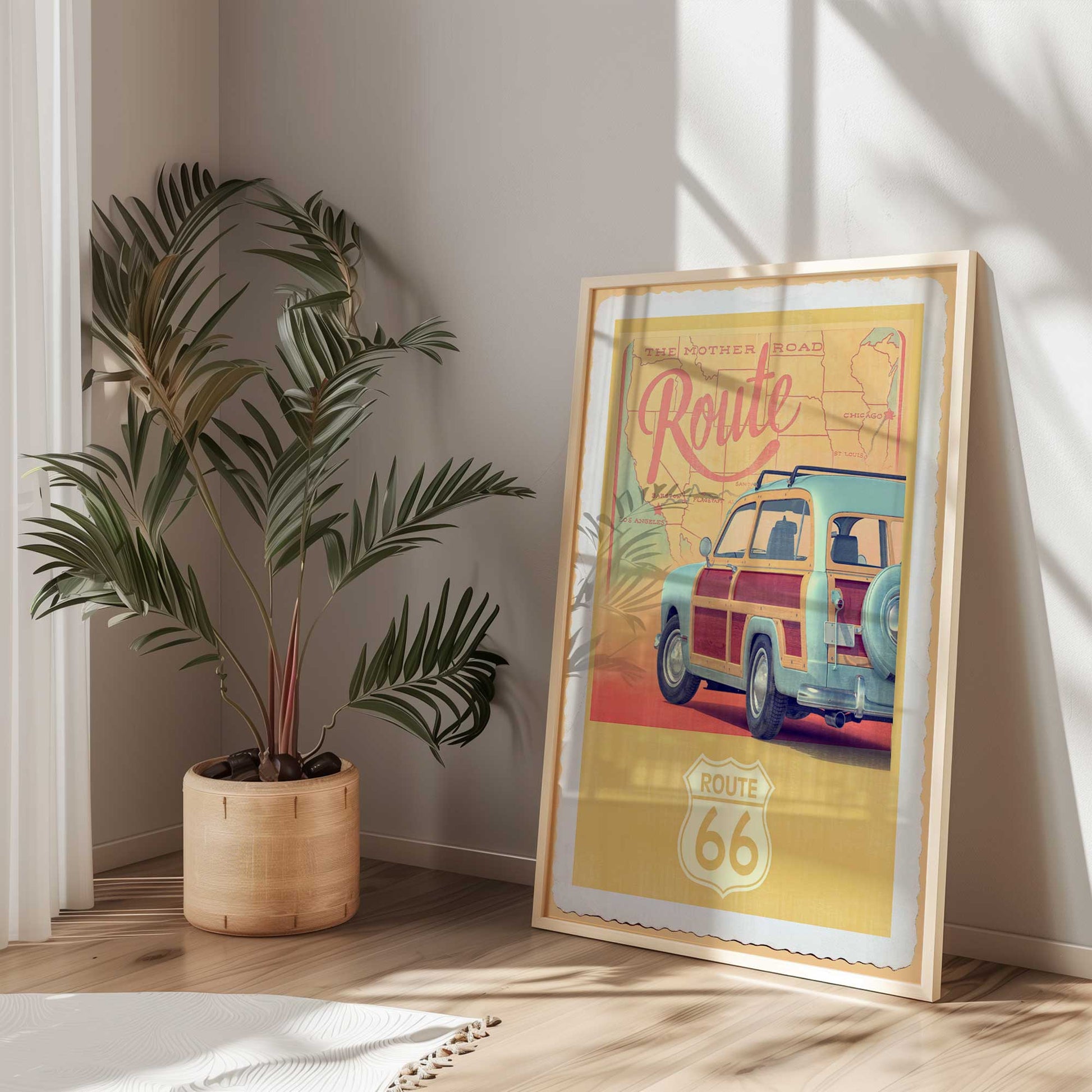 Picture of art in a room