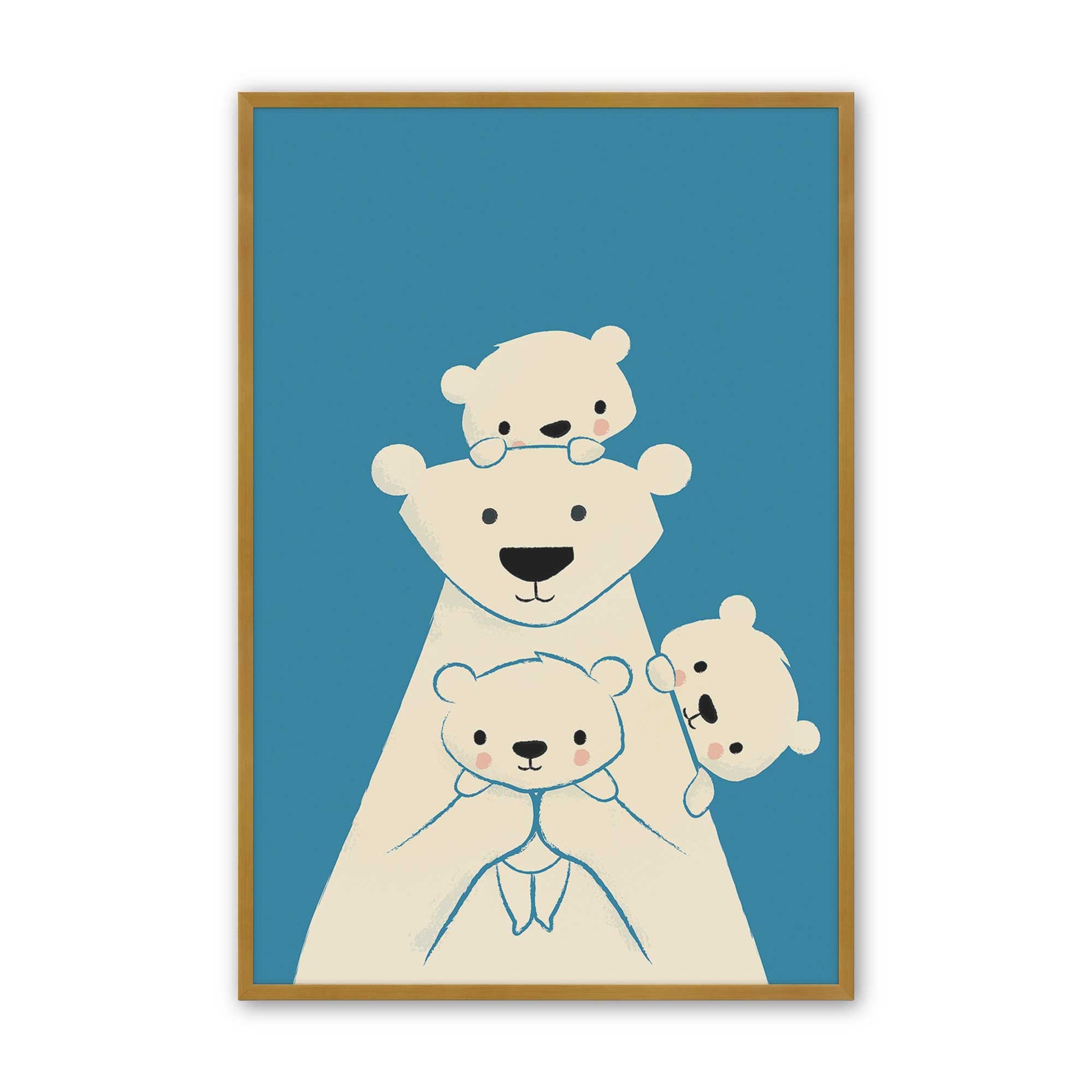 [Color:Polished Gold], Picture of art in a Polished Gold frame