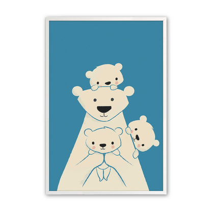[Color:Opaque White], Picture of art in a Opaque White frame