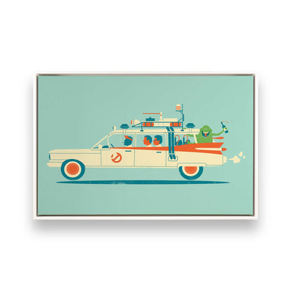 [Color:Opaque White], Picture of art in a White frame