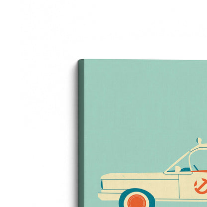 [Color:Stretched Canvas], Picture of the corner of the art