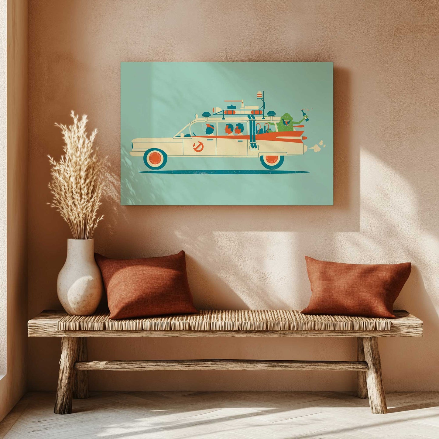 Picture of art in a room