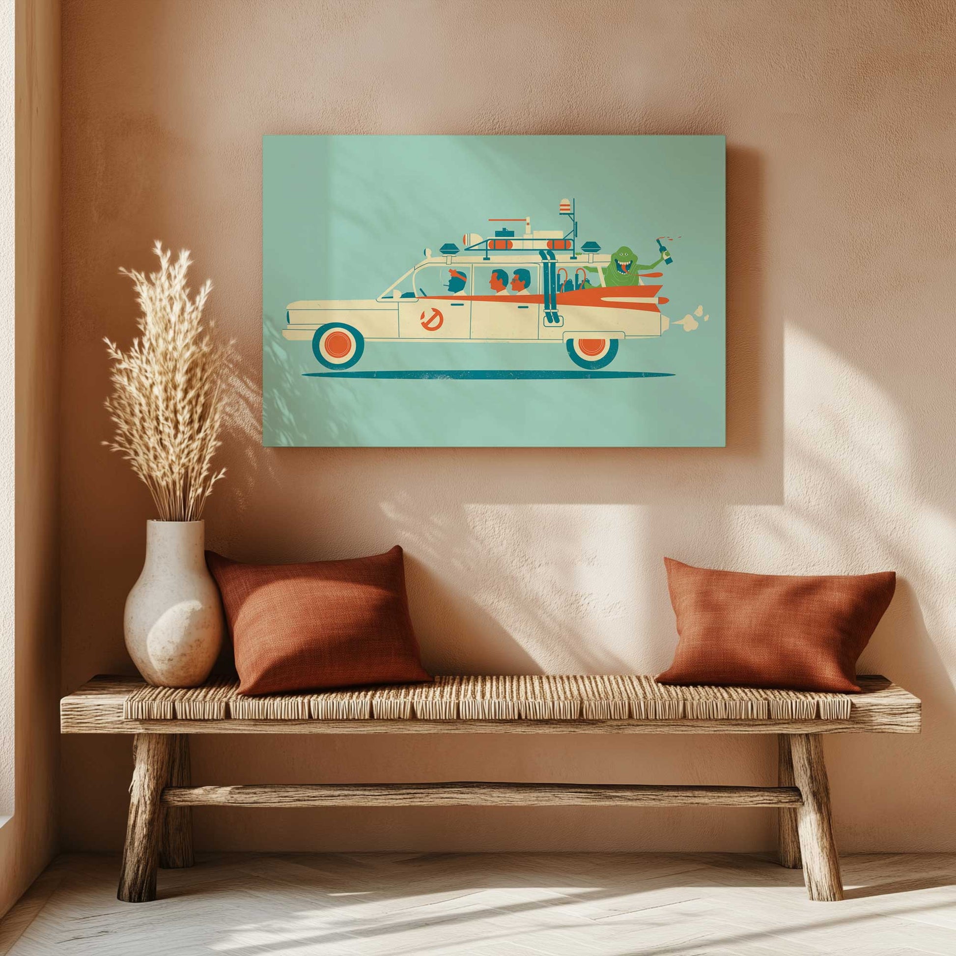 Picture of art in a room