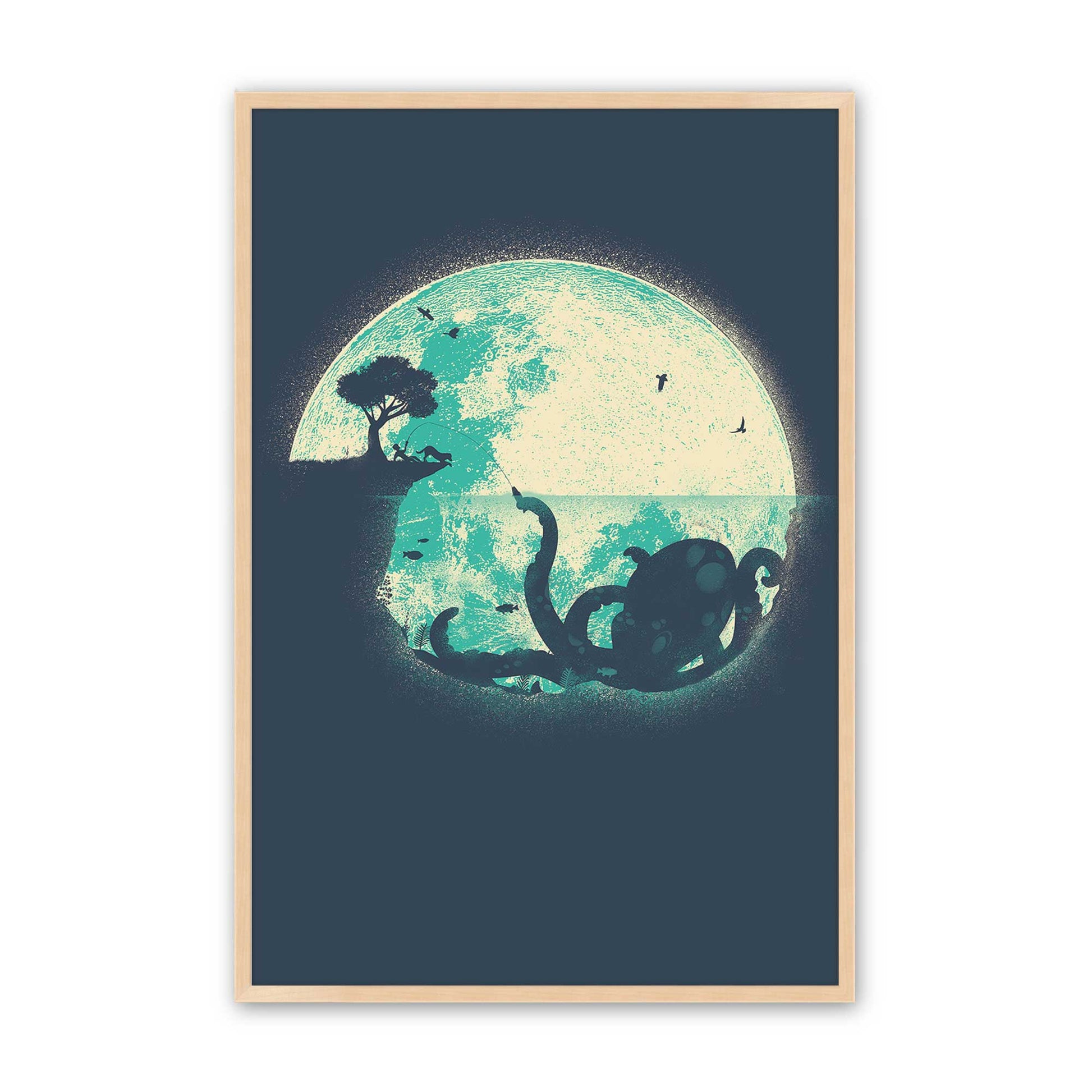 [Color:Raw Maple], Picture of art in a Raw Maple frame