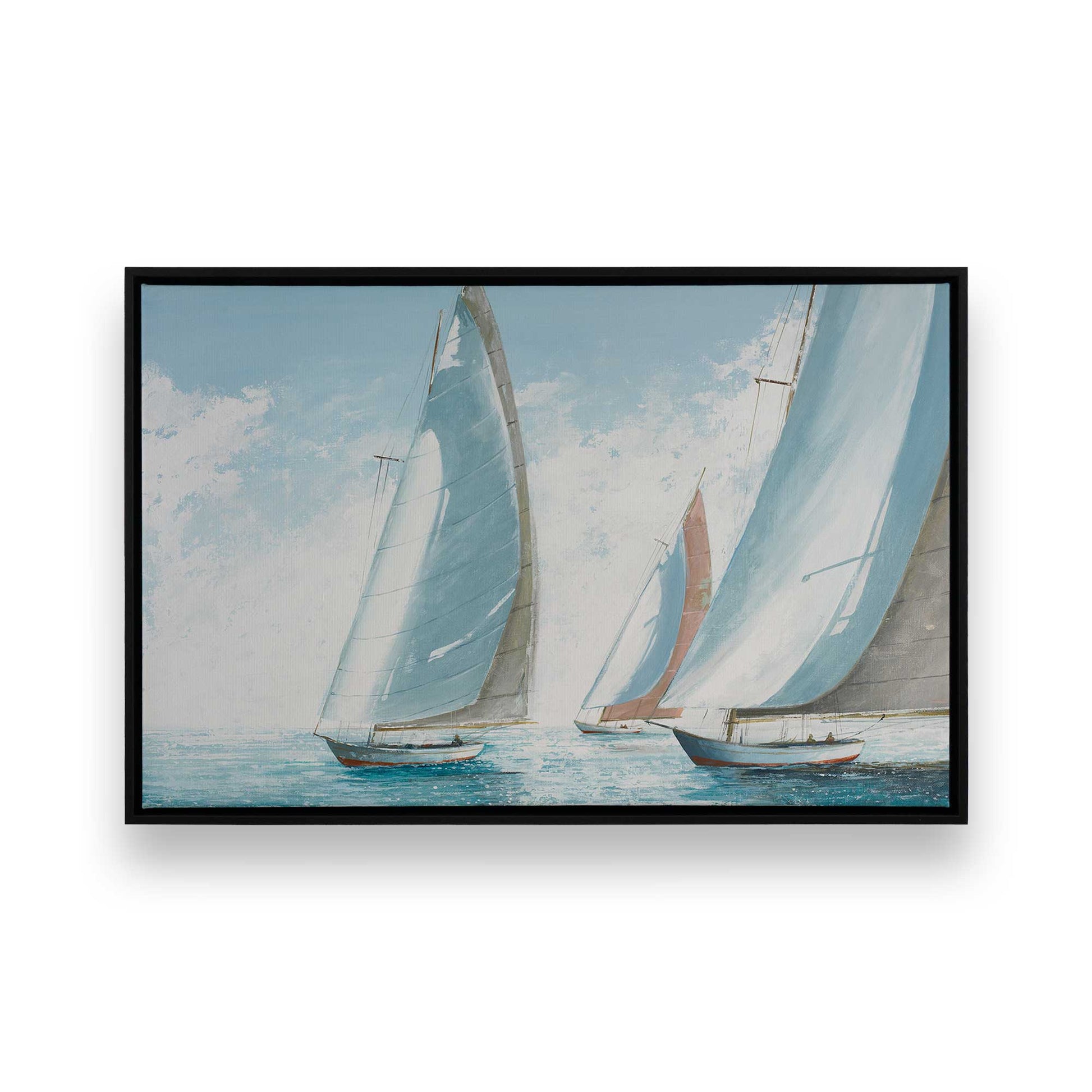 [Color:Satin Black], Picture of art in a Satin Black frame