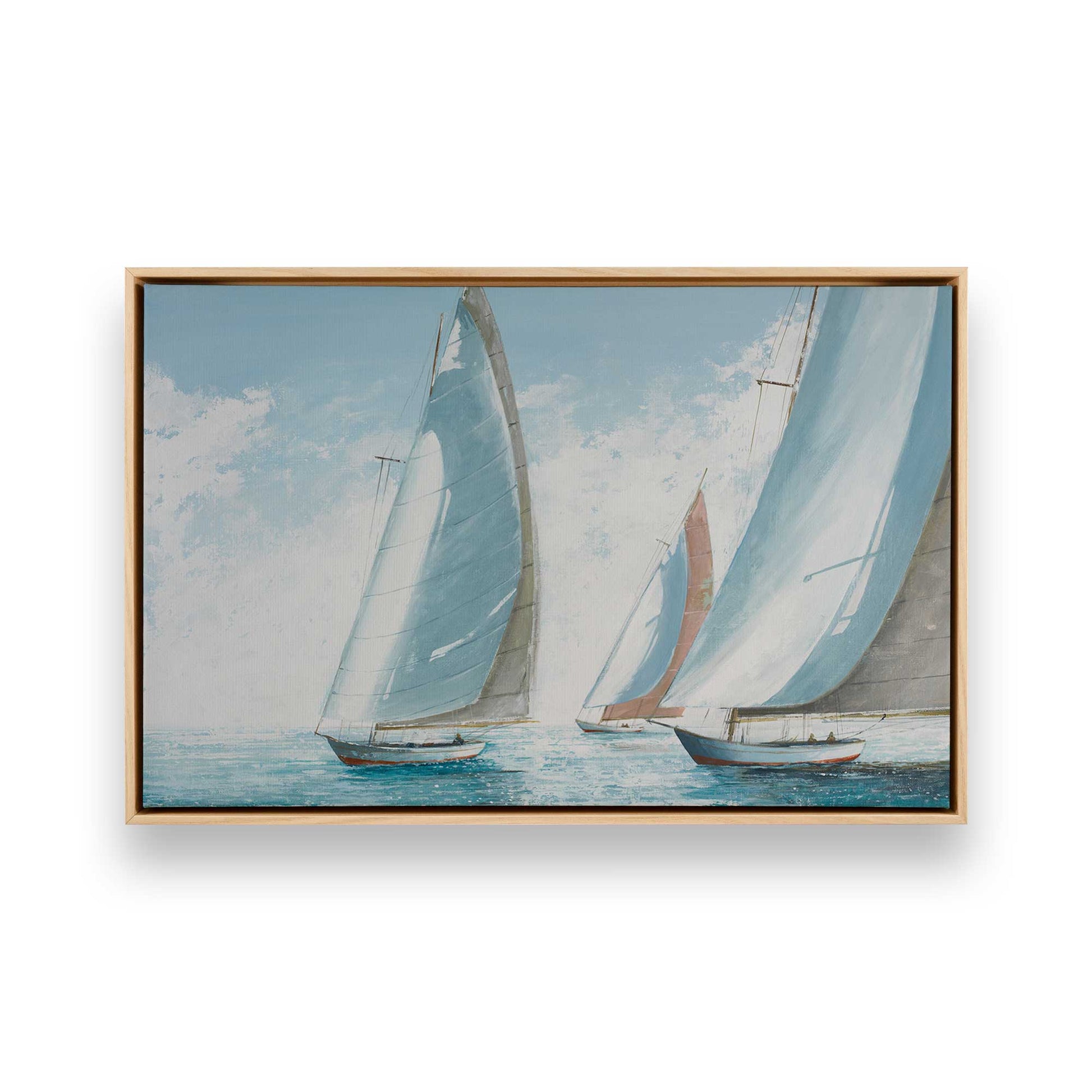 [Color:American Maple], Picture of art in a American Maple frame