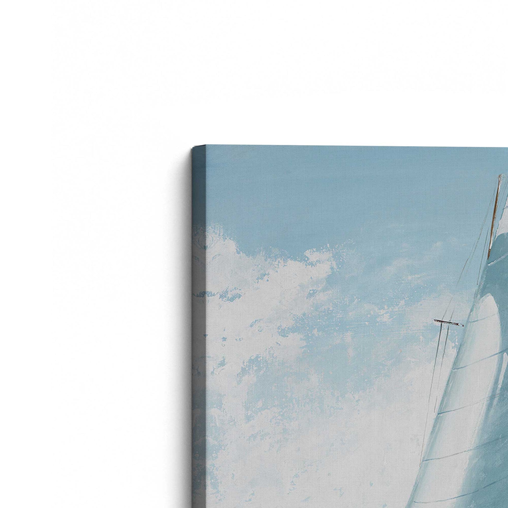 [Color:Stretched Canvas], Picture of the corner of the art