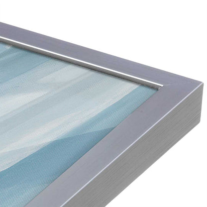 [Color:Polished Chrome], Picture of art in a Polished Chrome frame at an angle