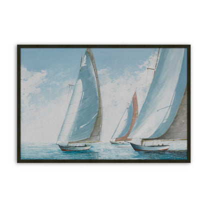 [Color:Satin Black], Picture of art in a Satin Black frame