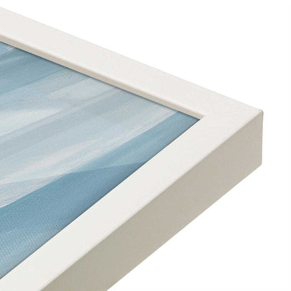 [Color:Opaque White], Picture of art in a Opaque White frame at an angle