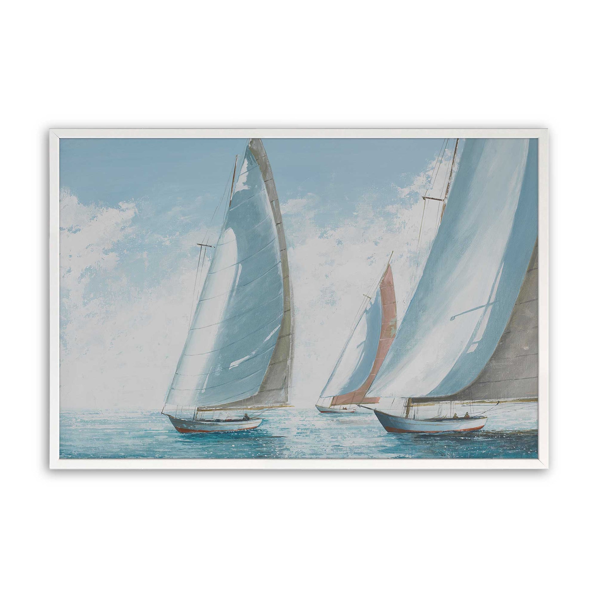 [Color:Opaque White], Picture of art in a Opaque White frame