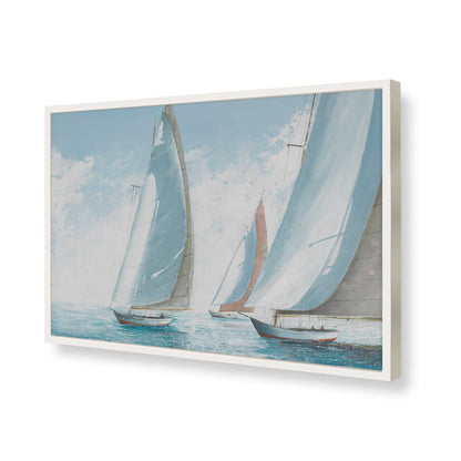 [Color:Opaque White], Picture of art in a Opaque White frame of the corner