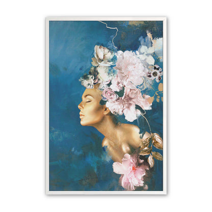 [Color:Opaque White], Picture of art in a Opaque White frame