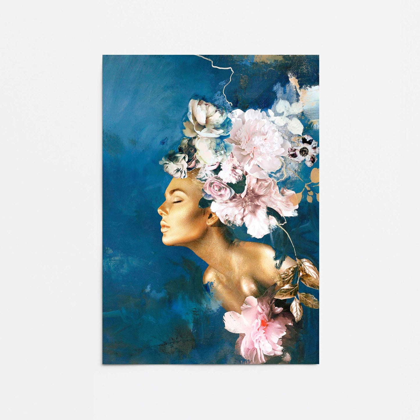 [Color:Rolled Print], Picture of close up of art