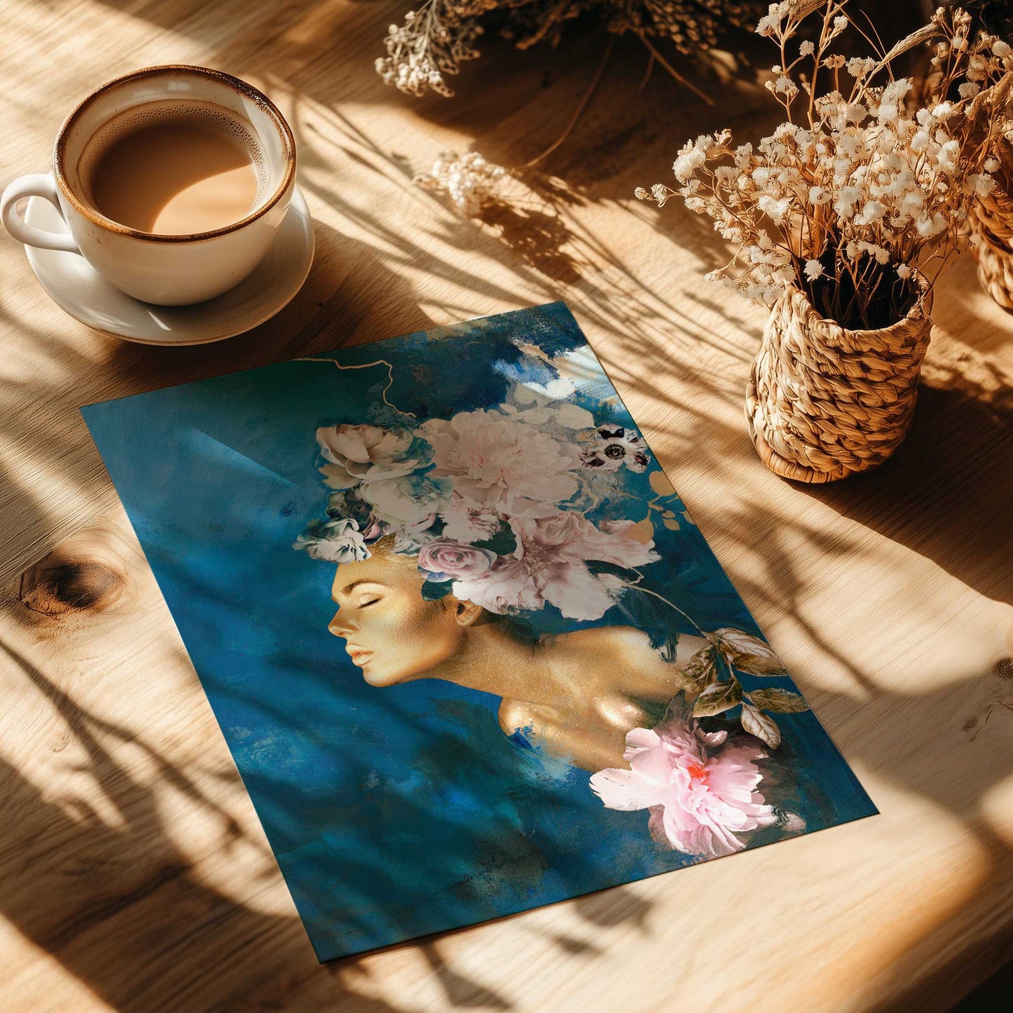 [Color:Rolled Print], Picture of close up of art