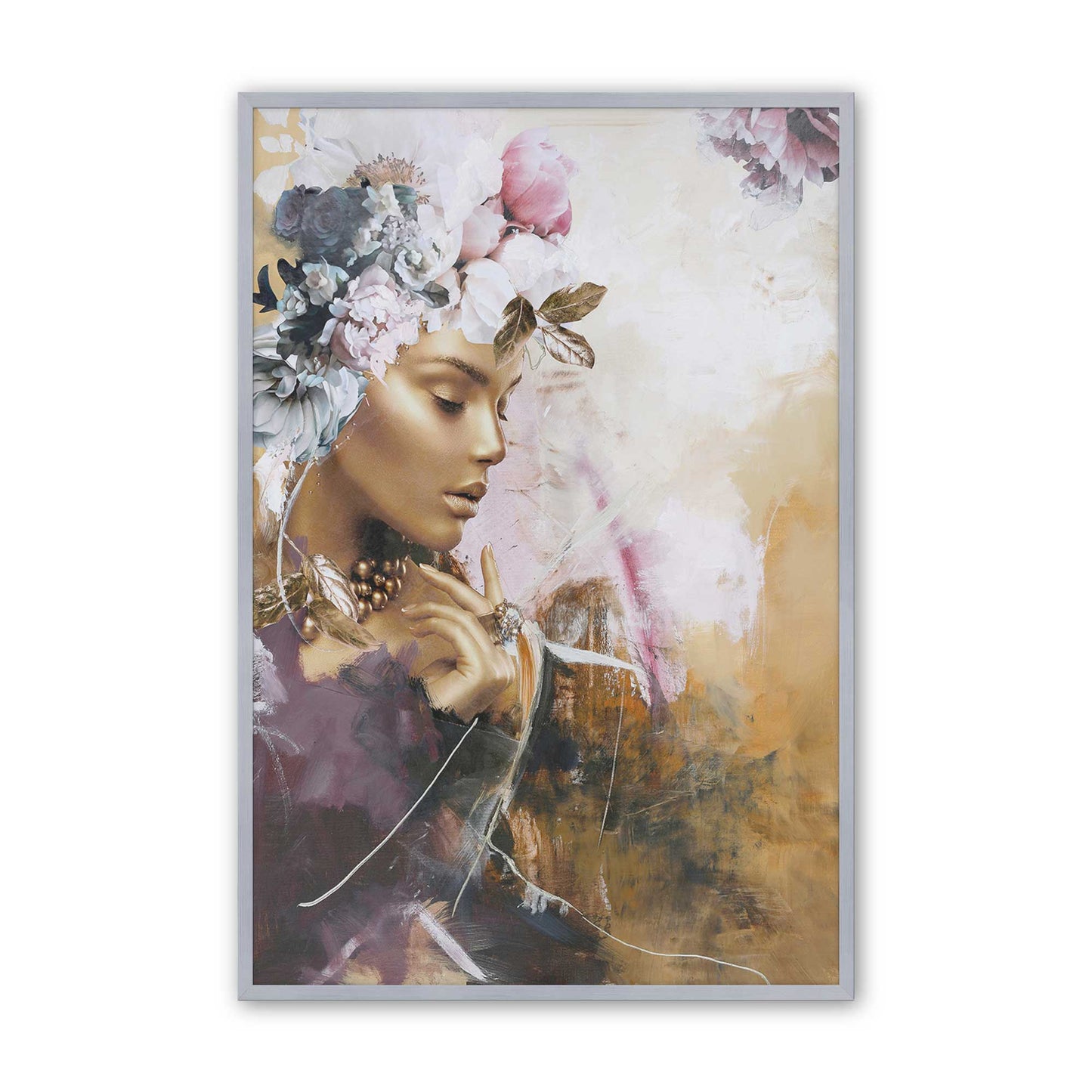 [Color:Polished Chrome], Picture of art in a Polished Chrome frame