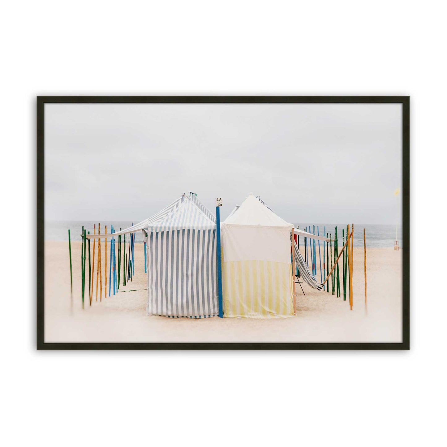 [Color:Satin Black], Picture of art in a Satin Black frame