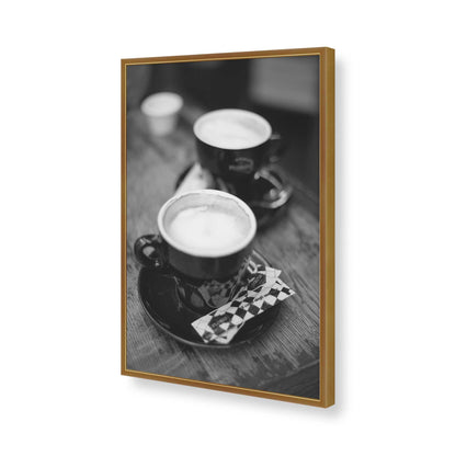 [Color:Polished Gold], Picture of art in a Polished Gold frame of the corner