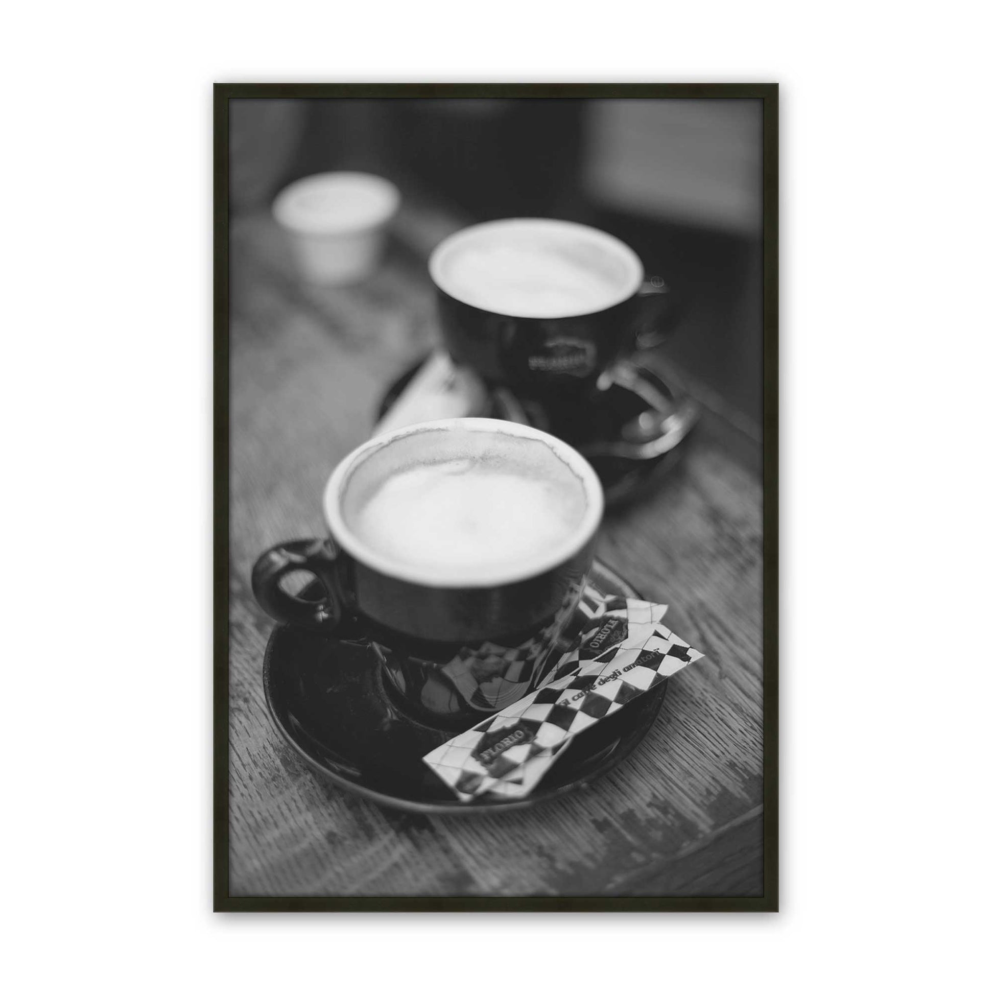 [Color:Satin Black], Picture of art in a Satin Black frame