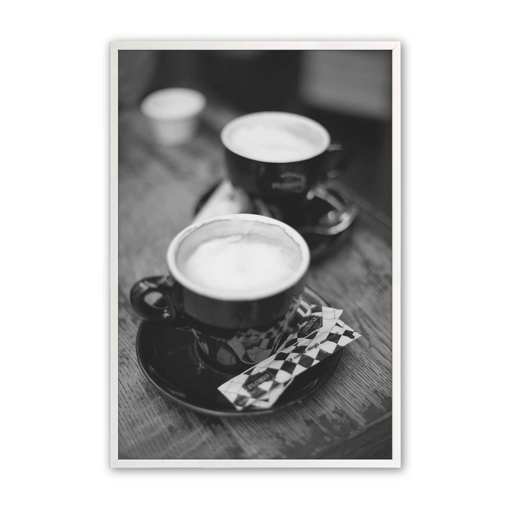 [Color:Opaque White], Picture of art in a Opaque White frame