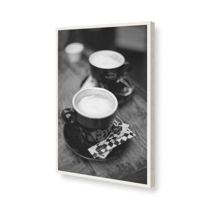 [Color:Opaque White], Picture of art in a Opaque White frame of the corner
