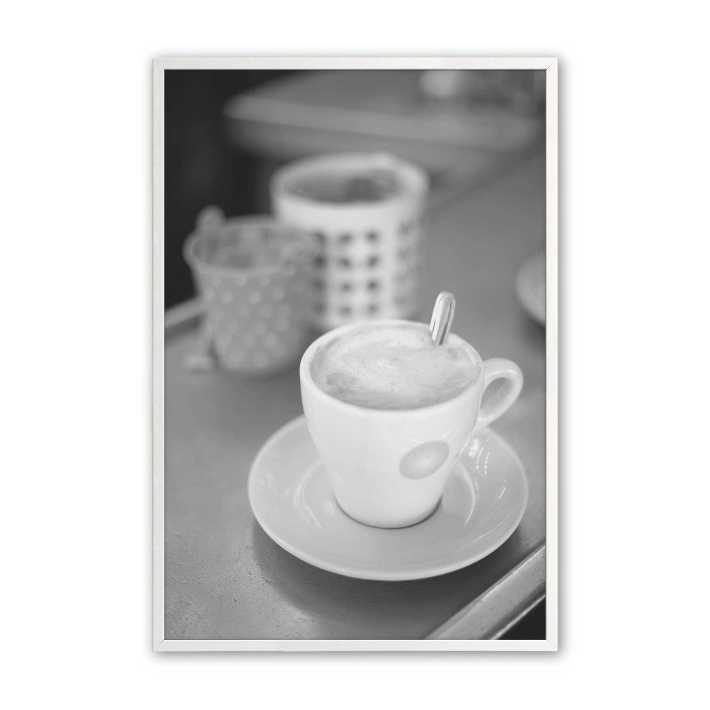 [Color:Opaque White], Picture of art in a Opaque White frame