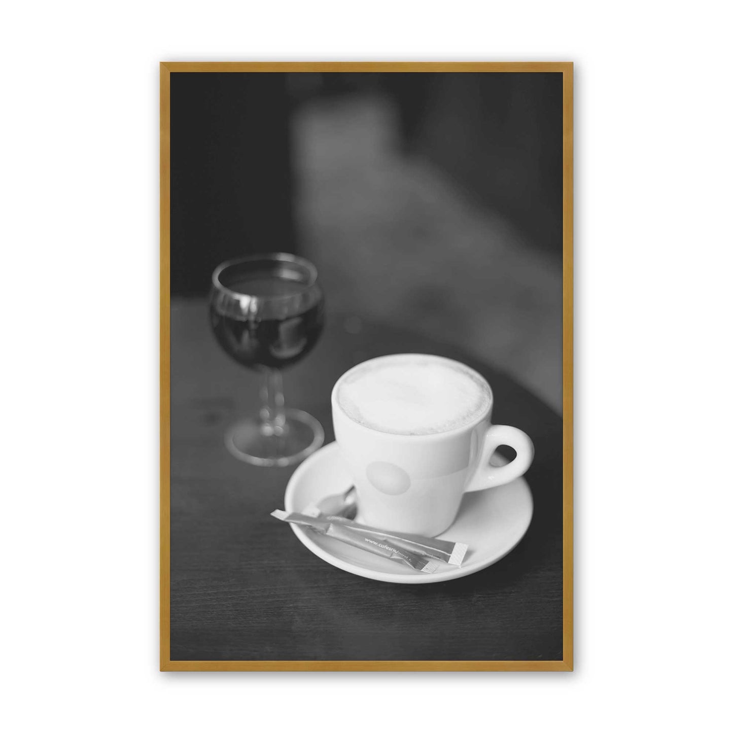 [Color:Polished Gold], Picture of art in a Polished Gold frame