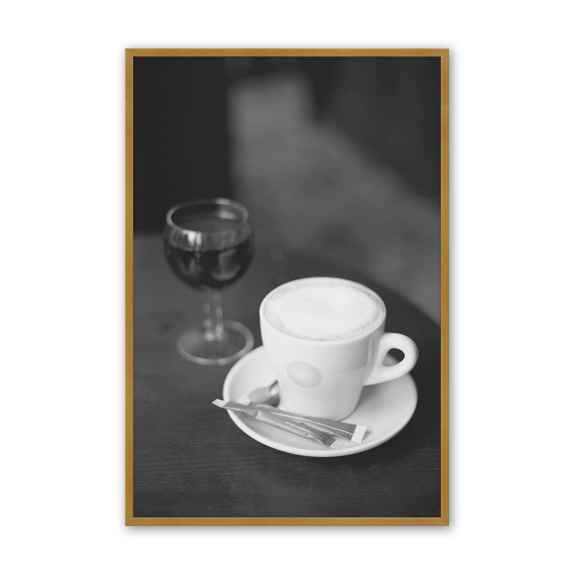 [Color:Polished Gold], Picture of art in a Polished Gold frame