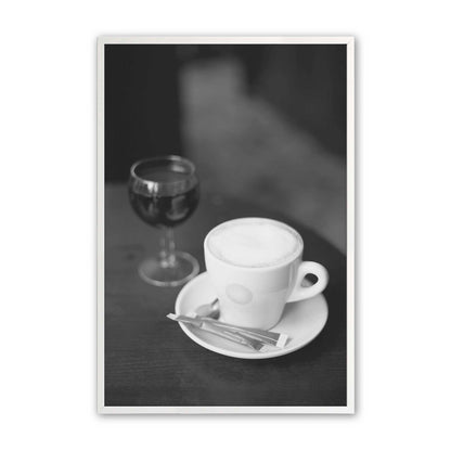 [Color:Opaque White], Picture of art in a Opaque White frame