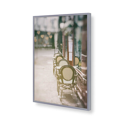 [Color:Polished Chrome], Picture of art in a Polished Chrome frame of the corner