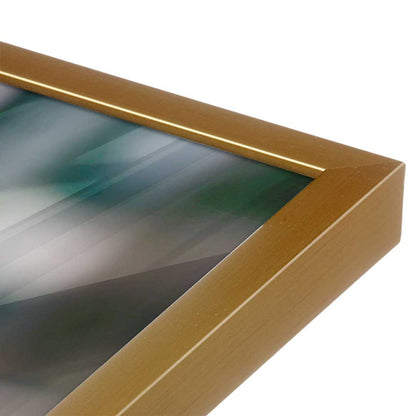 [Color:Polished Gold], Picture of art in a Polished Gold frame at an angle