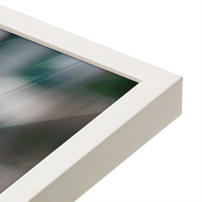 [Color:Opaque White], Picture of art in a Opaque White frame at an angle